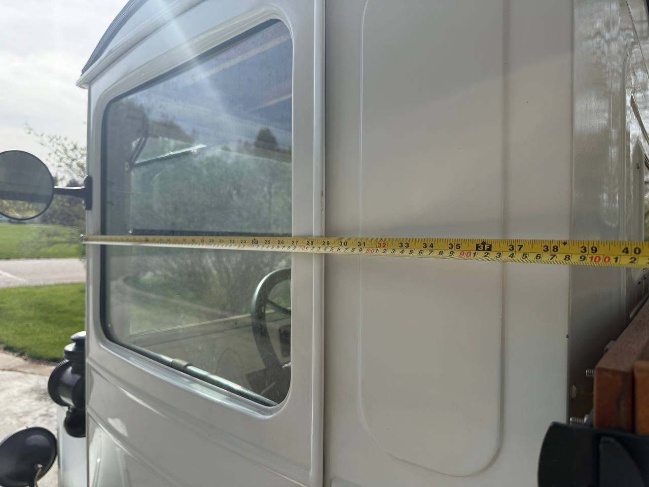 Cab Width at Window