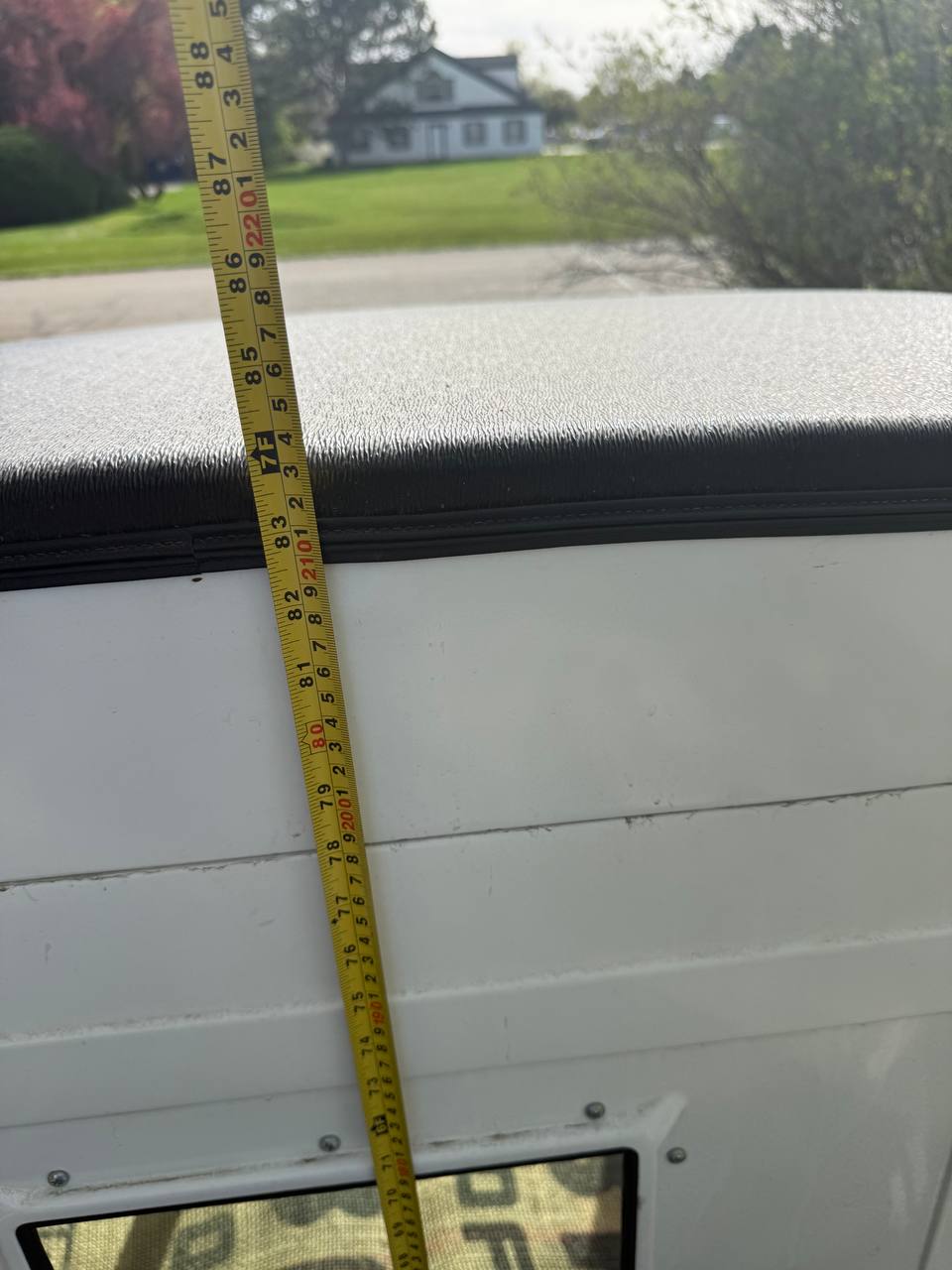 Cab Height to Roof Peak