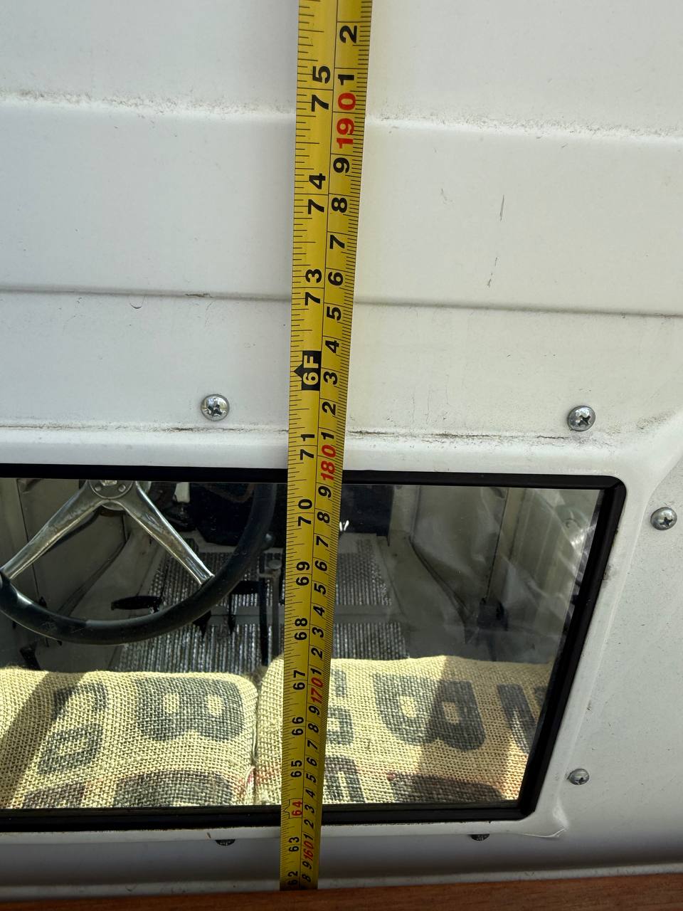 Cab Rear Panel Seam