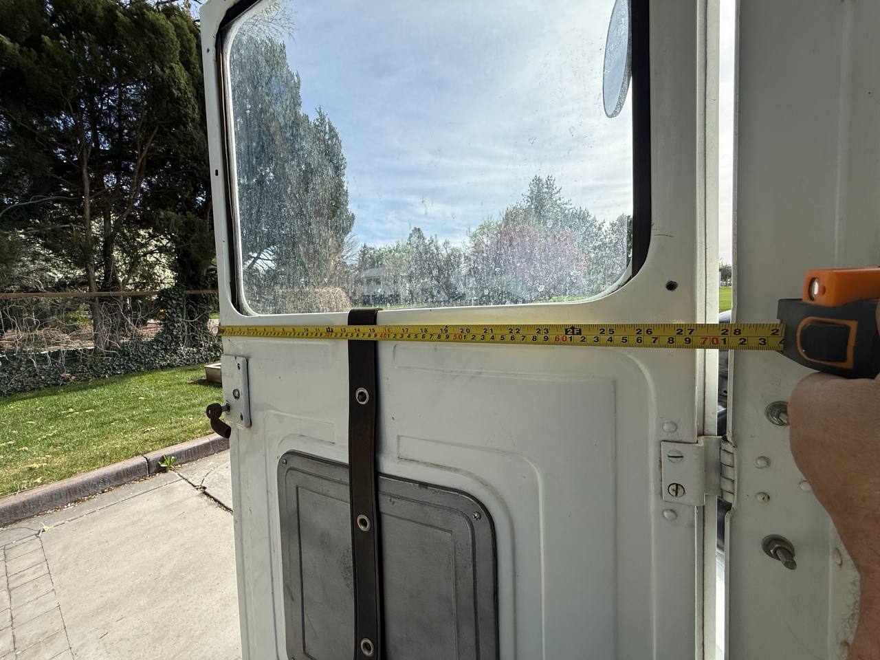 Cab Door Width