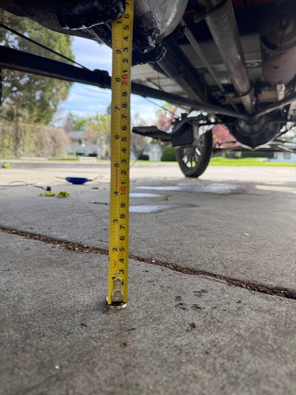Frame Ground Clearance