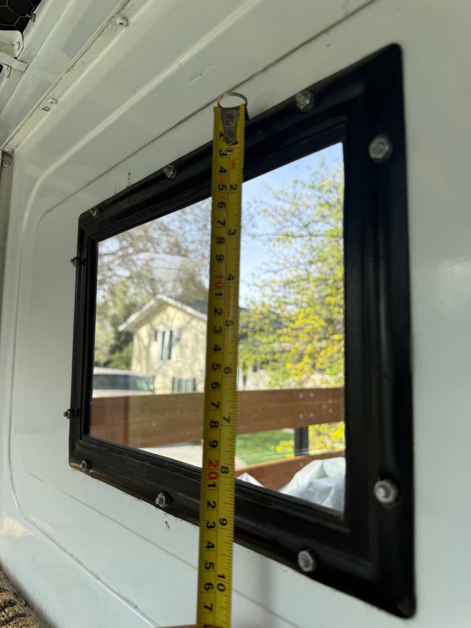 Rear Cab Window Height