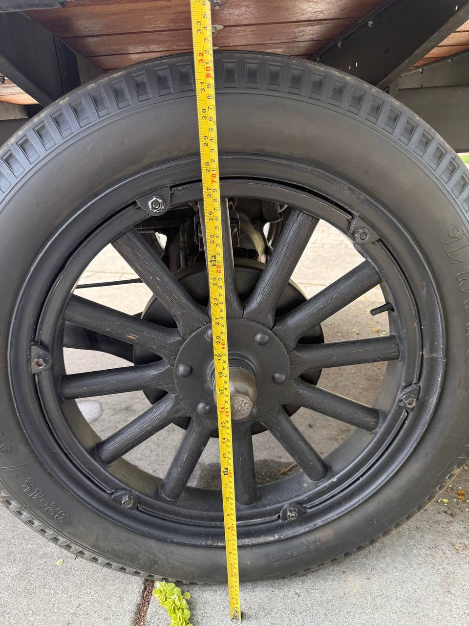 Rear Wheel Diameter