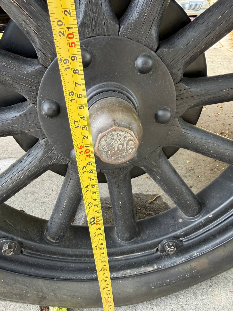 Wheel Hub Center Height